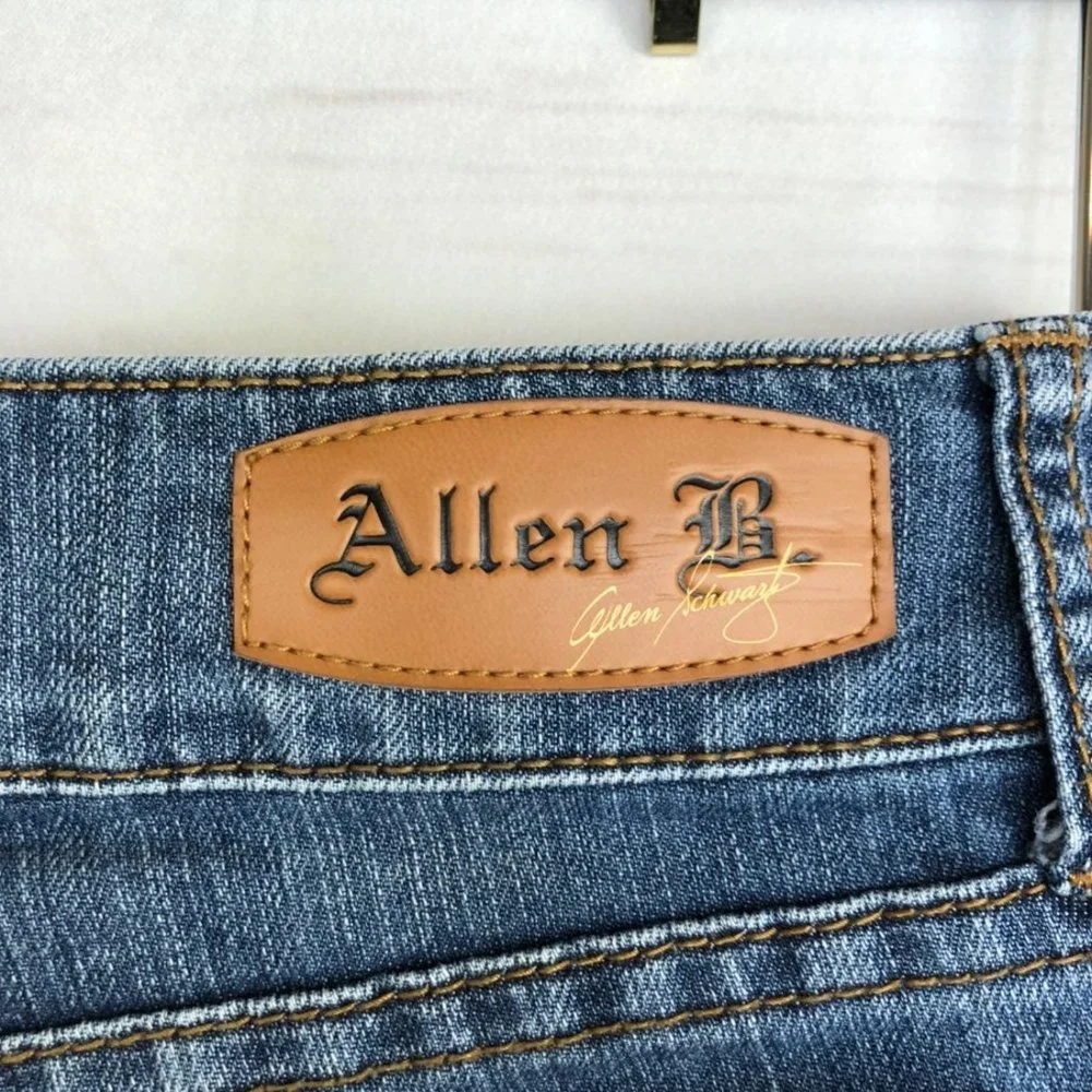 Allen B. Embroidered Jeans 4 - Picture 4 of 8